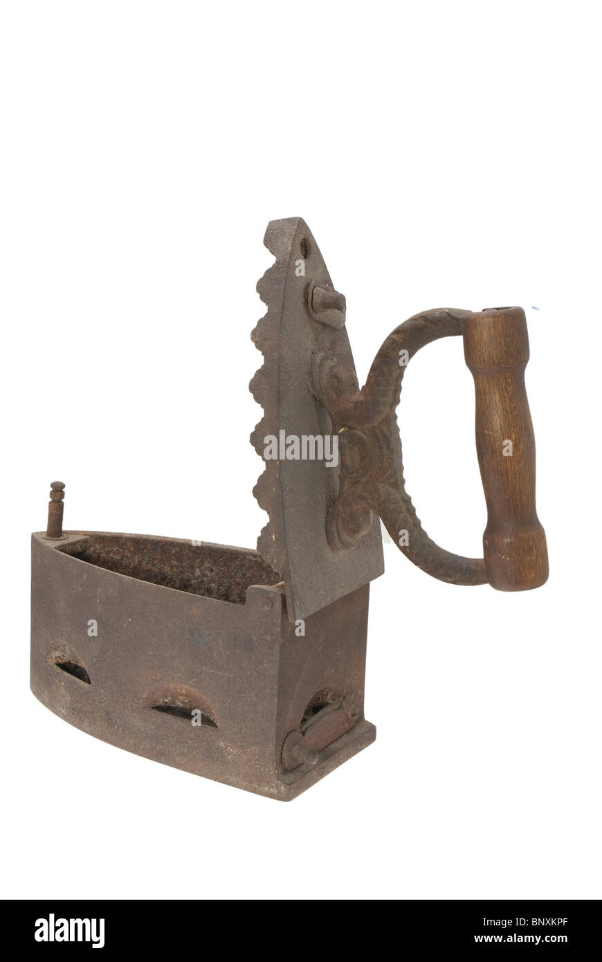 Charcoal iron Stock Photo Alamy