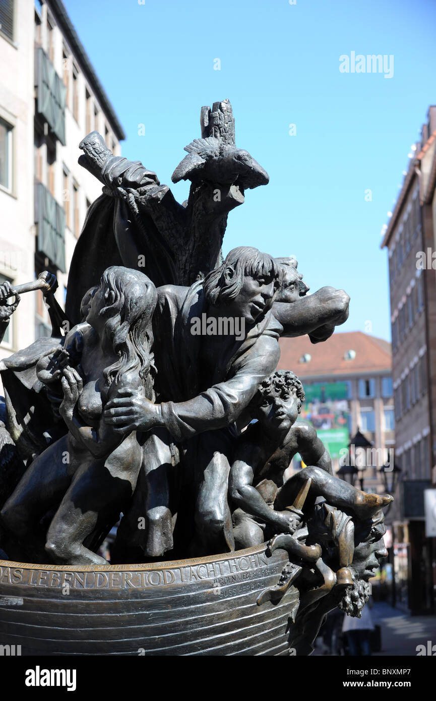 Statue Nuremberg Germany Nurnberg Deutschland Europe Stock Photo Alamy