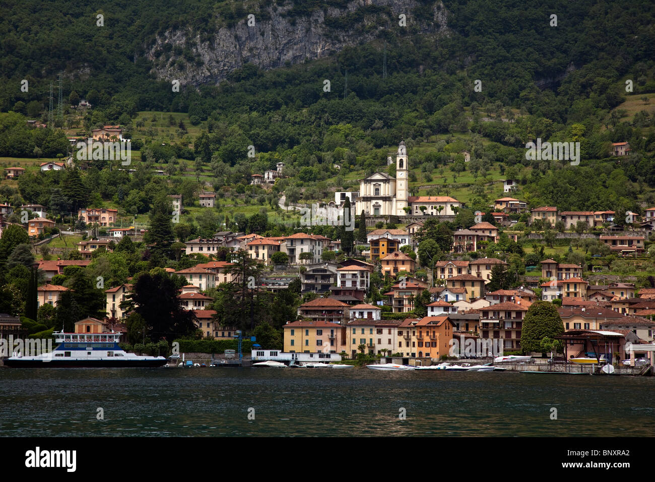 Tremezzo, Lake Como, Lombardy, Italy Stock Photo