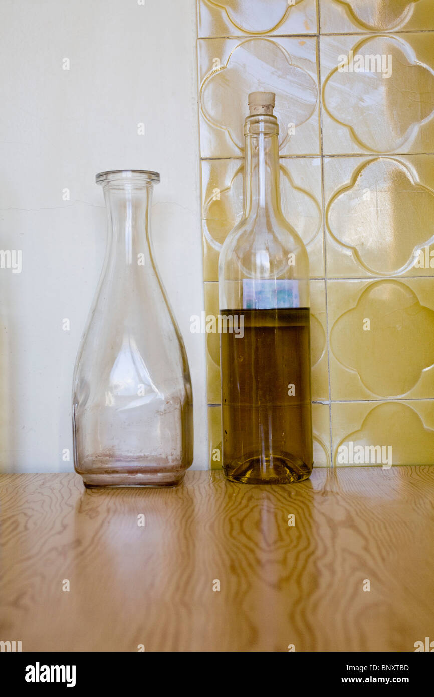 Empty alcohol bottle side hires stock photography and images Alamy