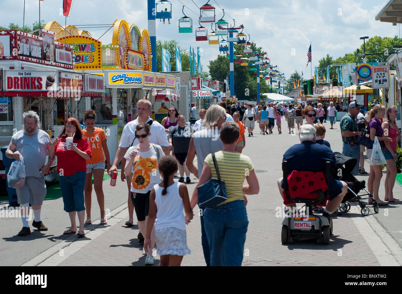 Ohio State Fair Stock Photo Alamy