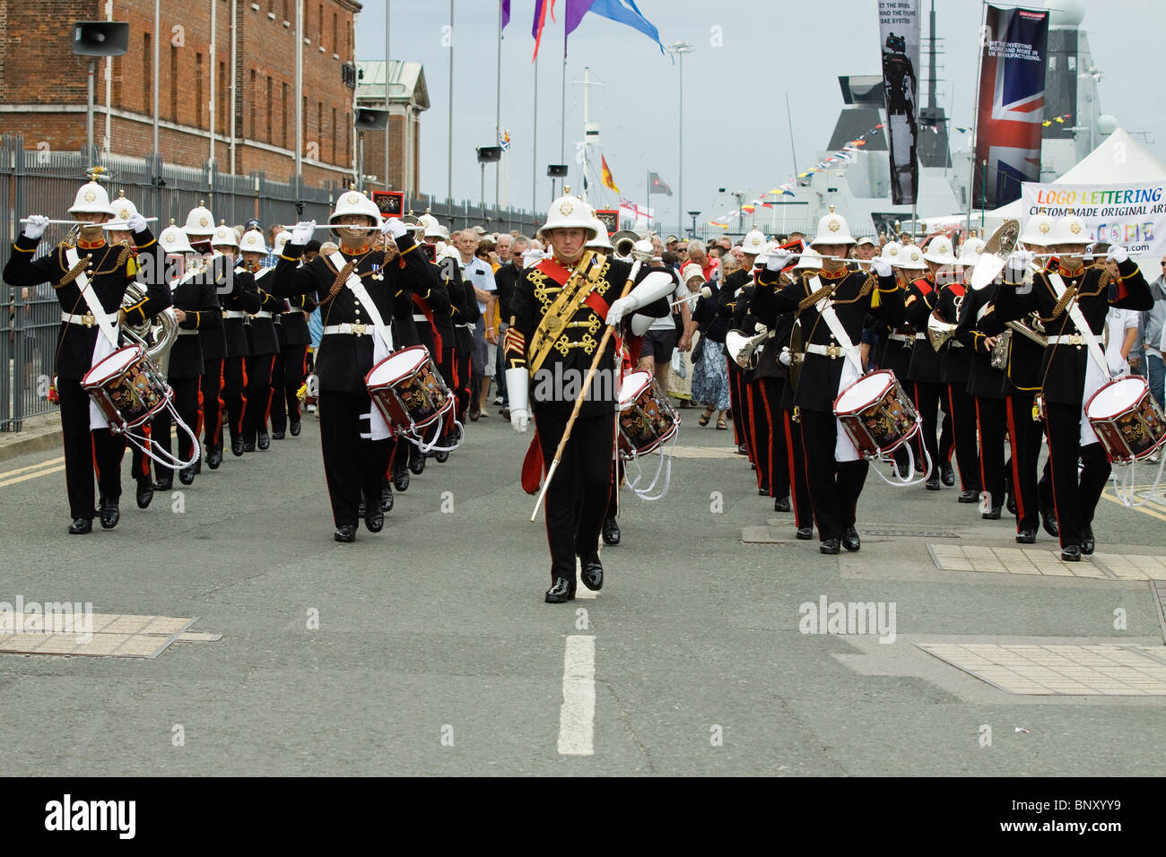 Band of the Royal Marines Stock Photo