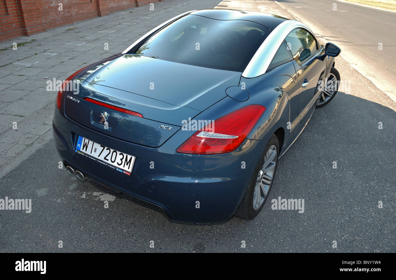 Peugeot Rcz 2 0 Hdi My 2010 Blue Metallic Two Doors