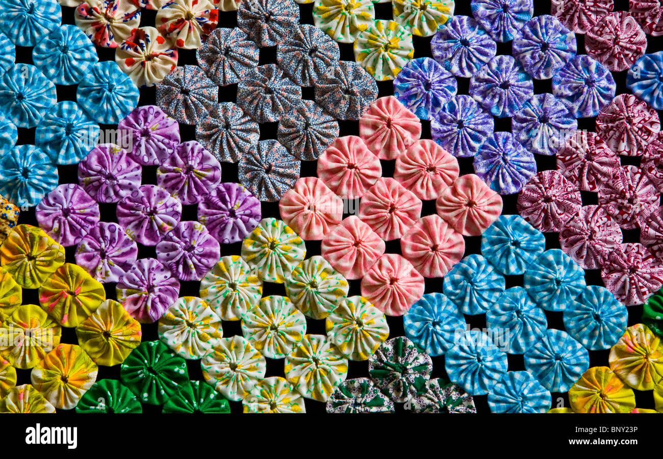Yo yo cheap quilt ideas