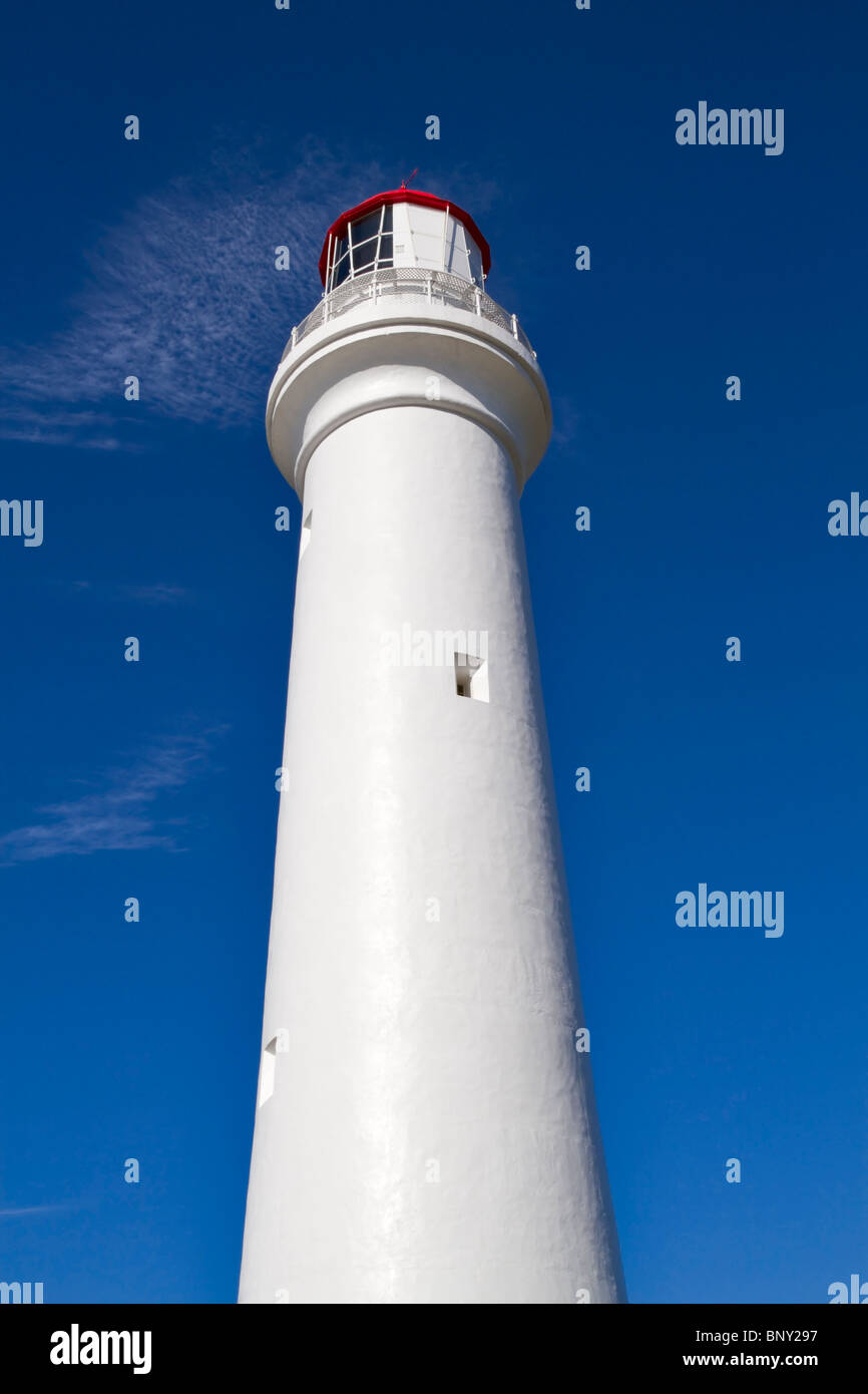 Split Point Lighthouse, Aireys Inlet, Victoria, Australia. Stock Photo