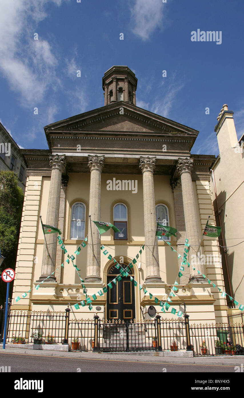 Ireland, Co Cork, Cobh, Pillars Bar in former Methodist Chapel Stock