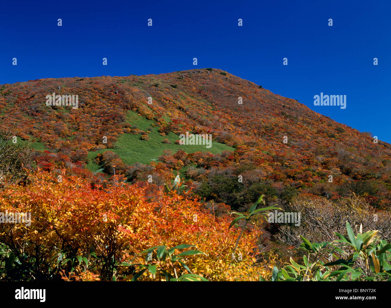 Mount Kimen, Nasu, Tochigi, Japan Stock Photo