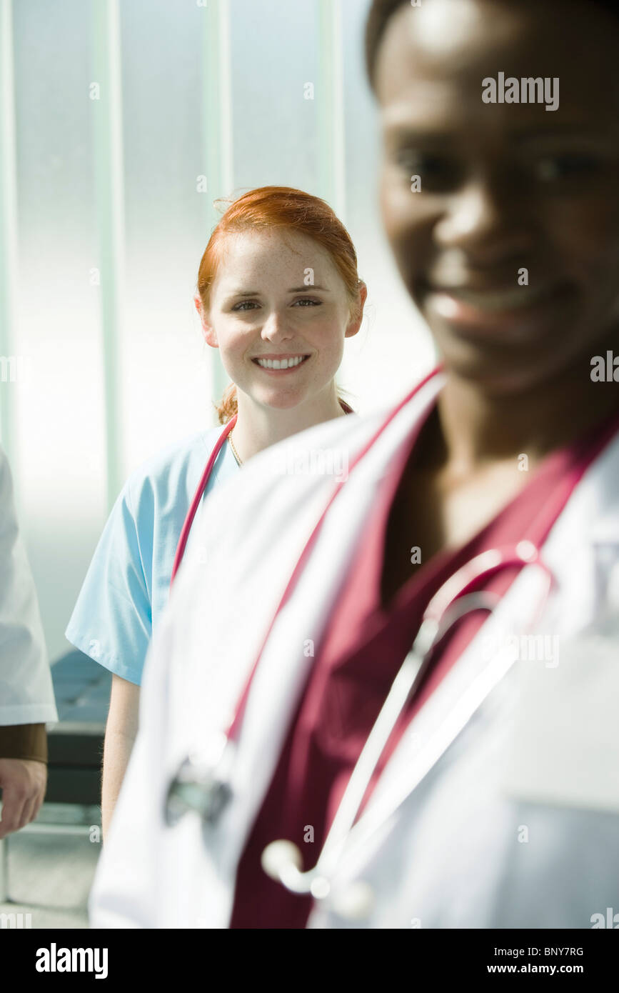 Healthcare workers Stock Photo