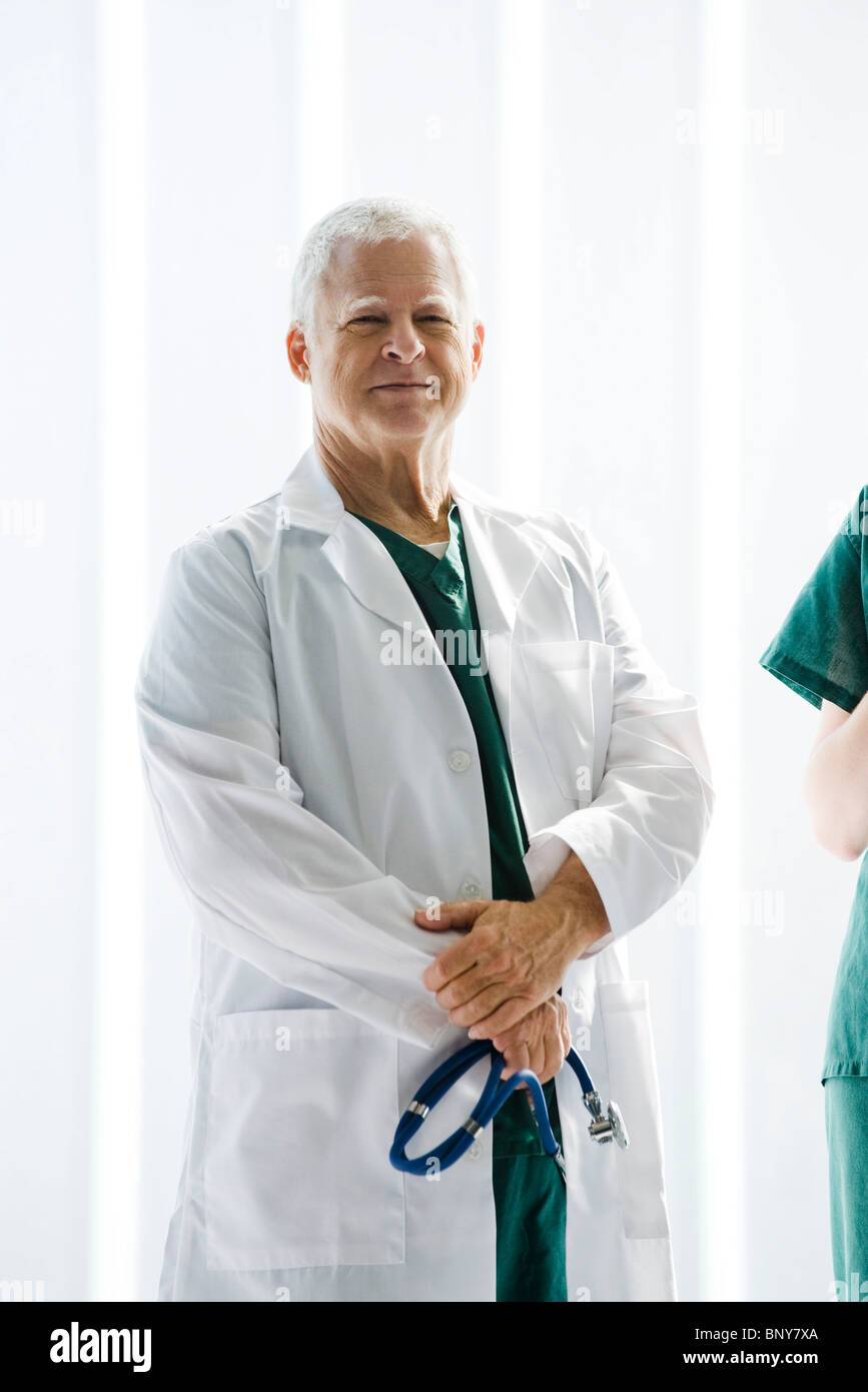 Portrait doctor man hand hi-res stock photography and images - Alamy