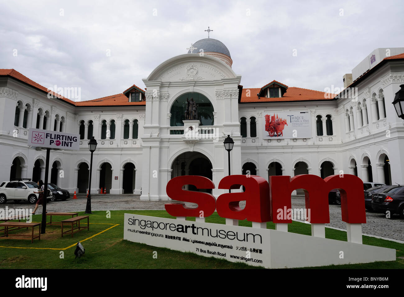 Singapore Art Museum Stock Photo Alamy