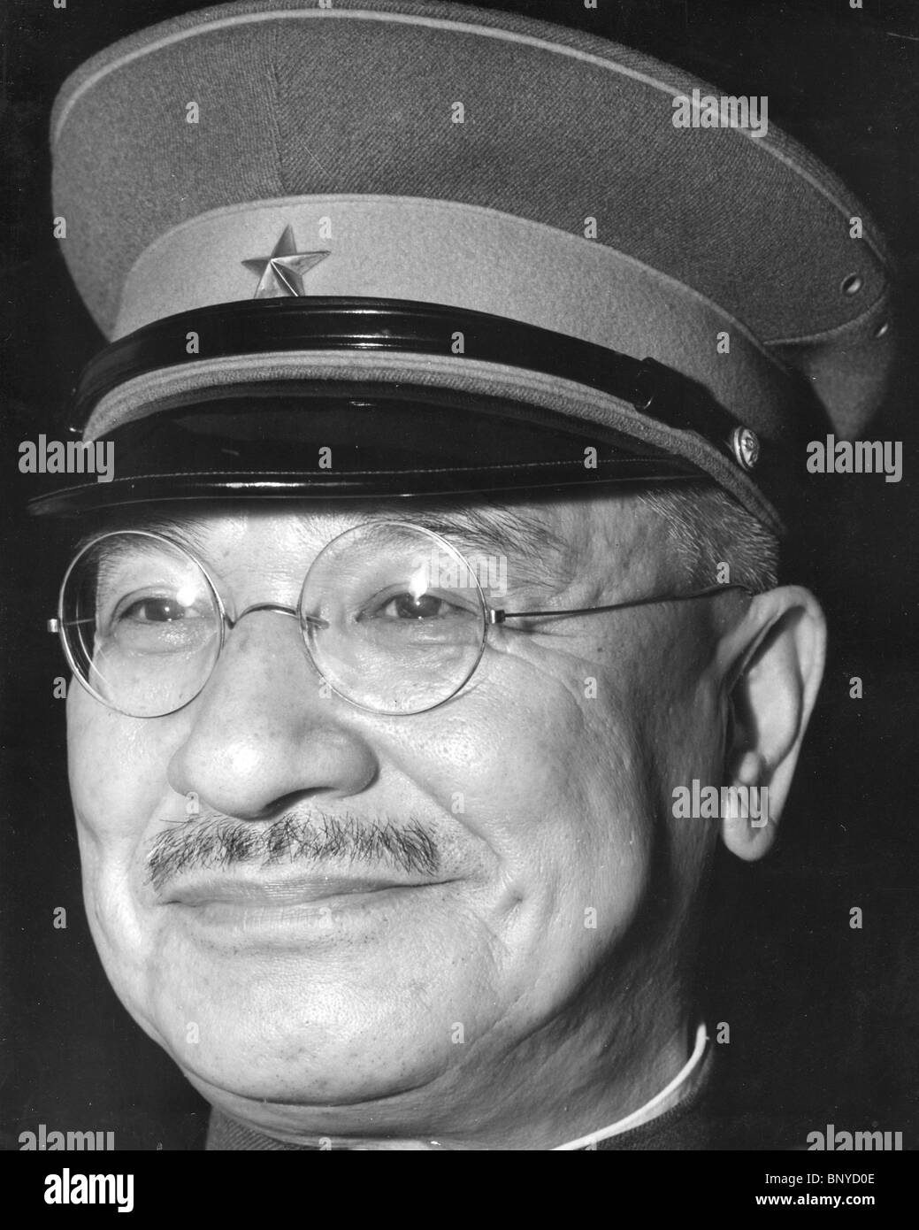 NOBUYUKI ABE (1875-1953) As a General in the Imperial Japanese Army  shortly before becoming Prime Minister of Japan in 1938 Stock Photo