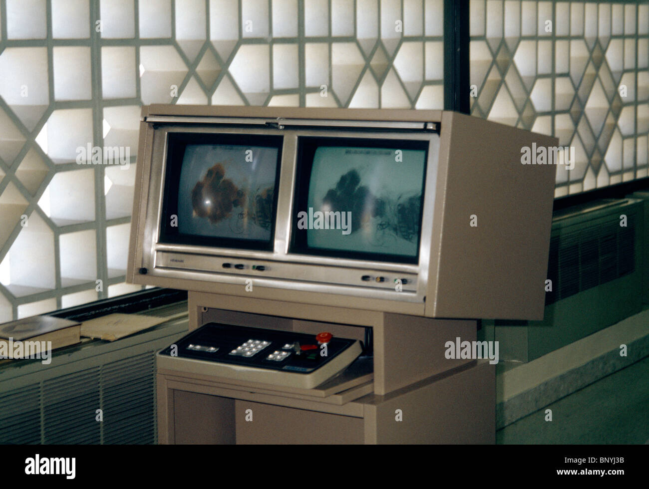 Abu Dhabi UAE International Airport Security Check Luggage Going
