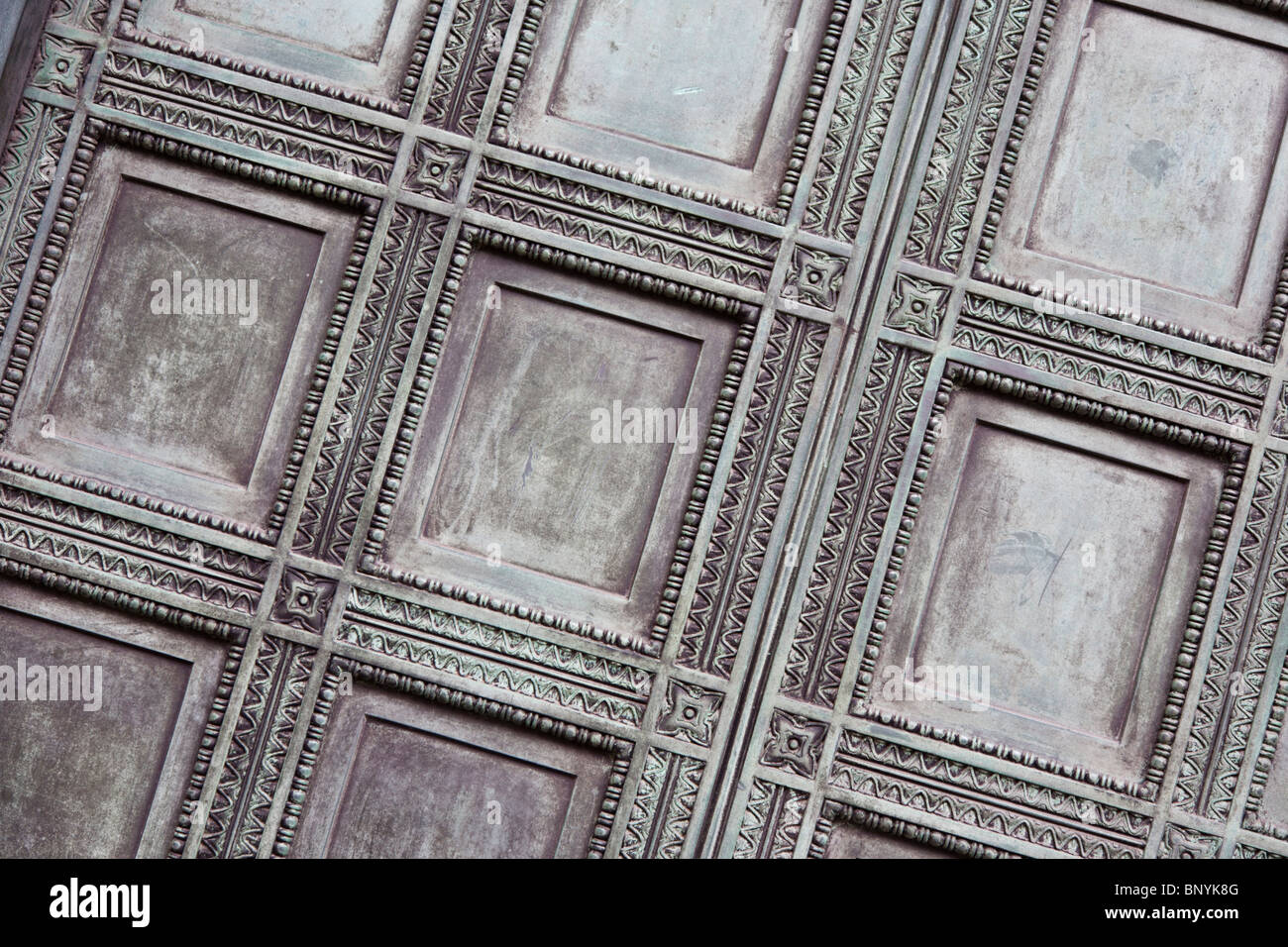 Doors of former Martin's Bank Building Stock Photo