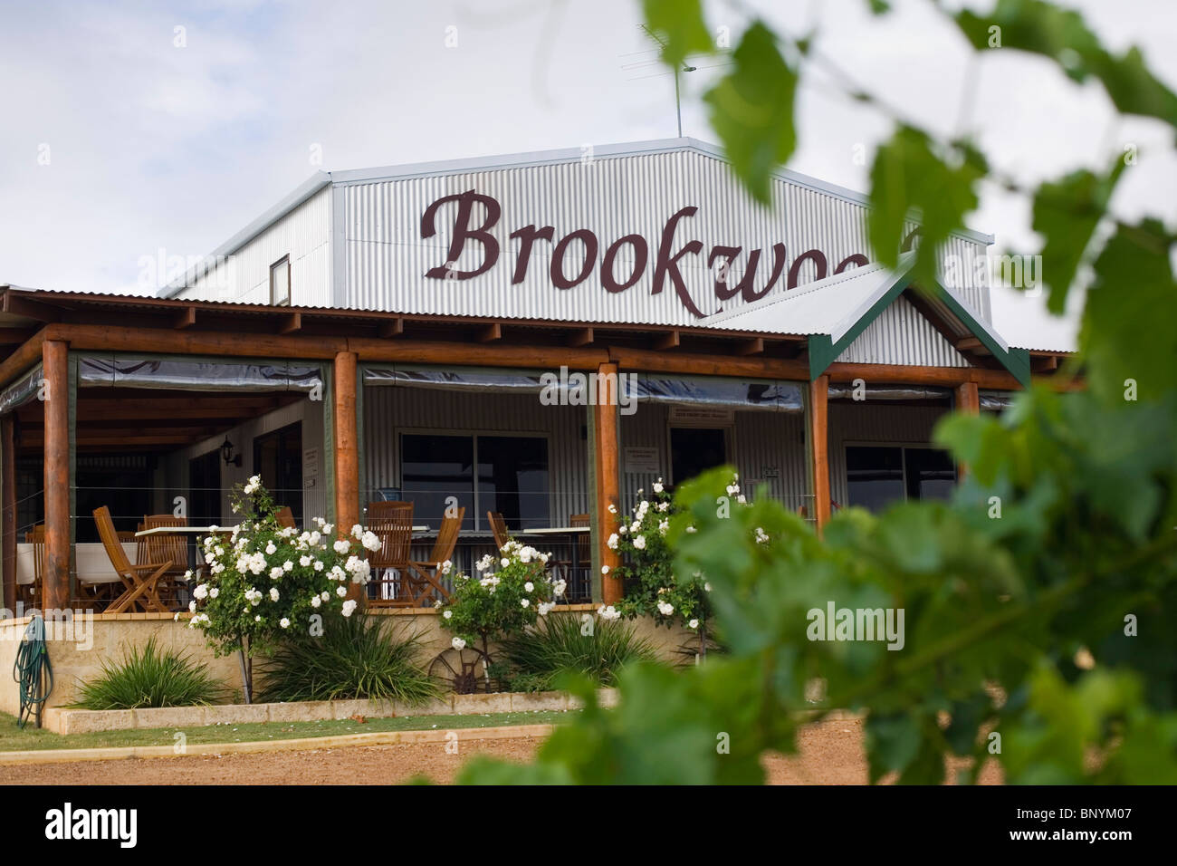Brookwood Estate winery at Cowaramup, in the renowned wine region of Margaret River, Western Australia, AUSTRALIA. Stock Photo