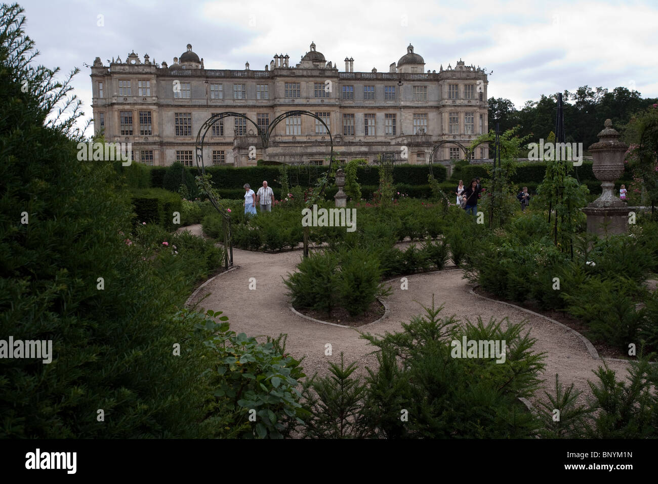 Longleat House and gardens Stock Photo