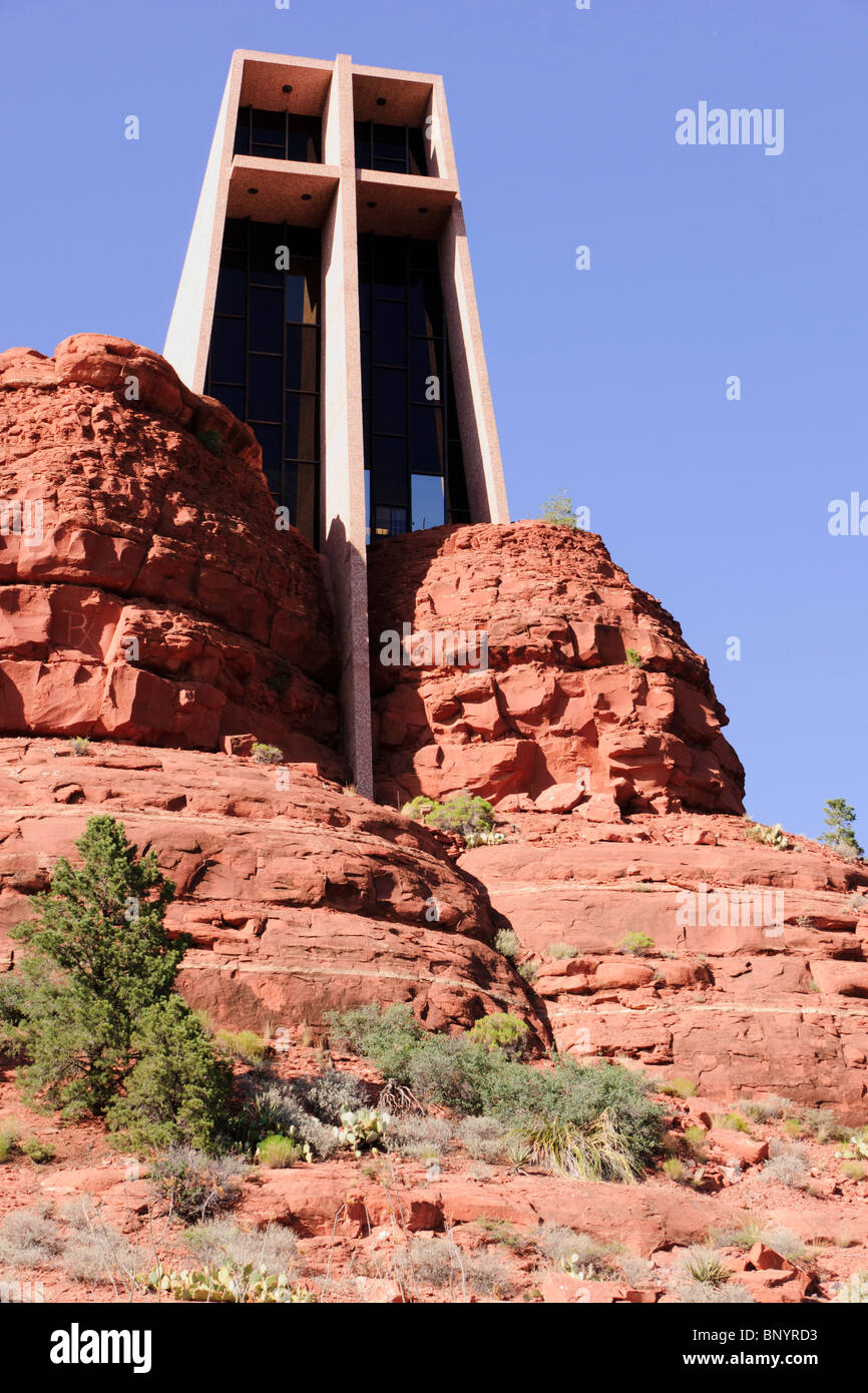 Sedona, Arizona the Chapel on the Rock, famous 1950s modern
