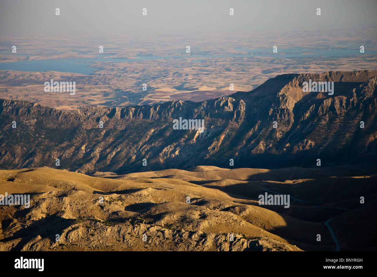 View from Mount Nemrut, Turkey Stock Photo