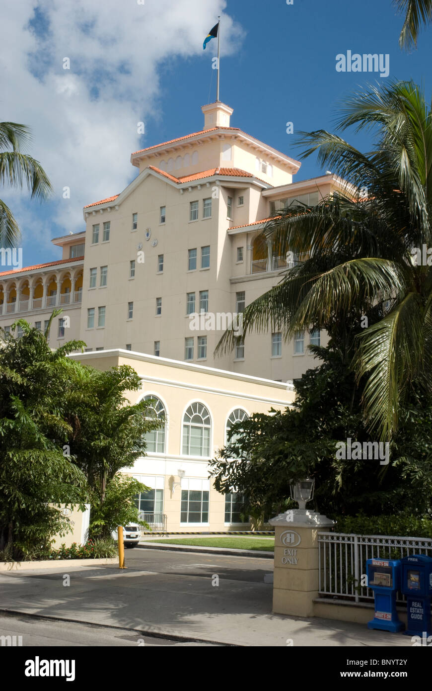 British Colonial Hilton hotel in Nassau, Bahamas Stock Photo - Alamy