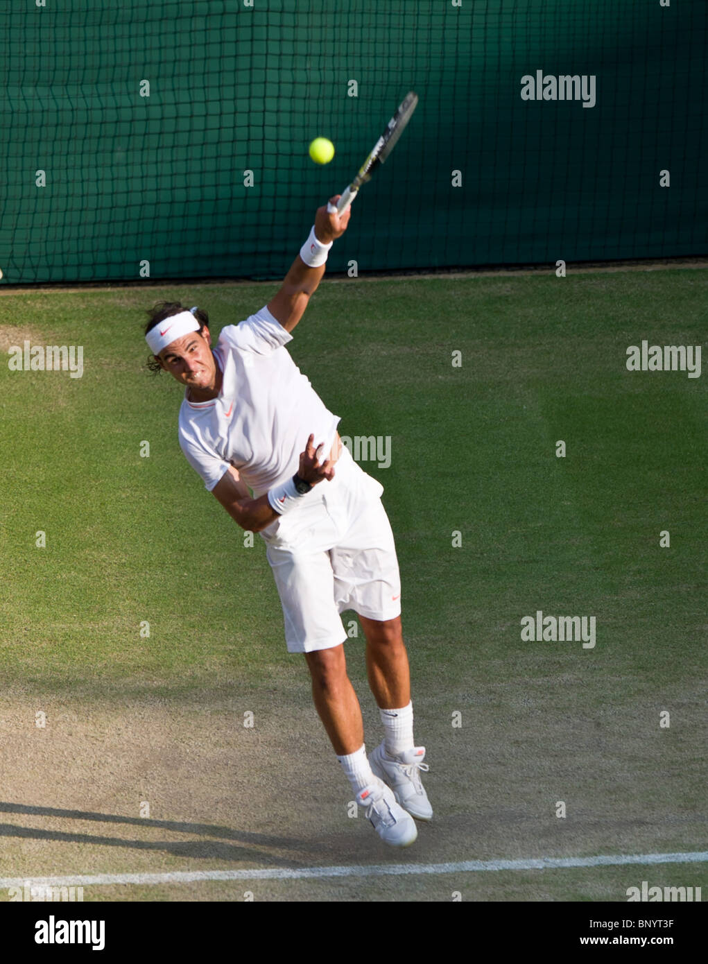 The Wimbledon Tennis Championships 2010 Rafael Nadal Stock Photo - Alamy