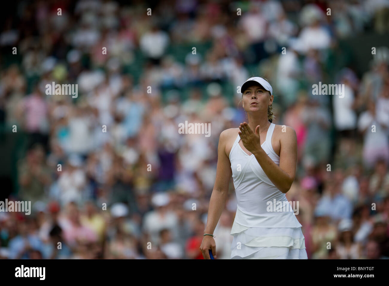 The Wimbledon Tennis Championships 2010 Maria Sharapova Stock Photo Alamy