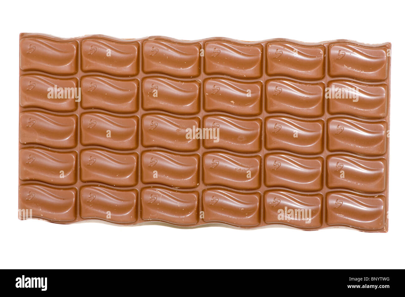 Bar Of Galaxy Chocolate Stock Photo