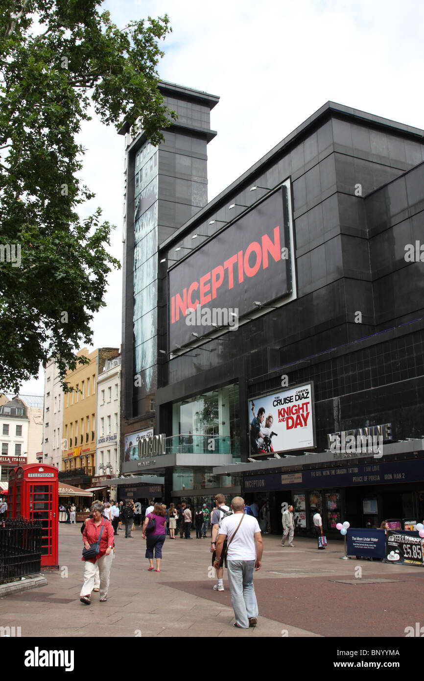 The Odeon Cinema, Leicester Square, London, England, U.K. Stock Photo