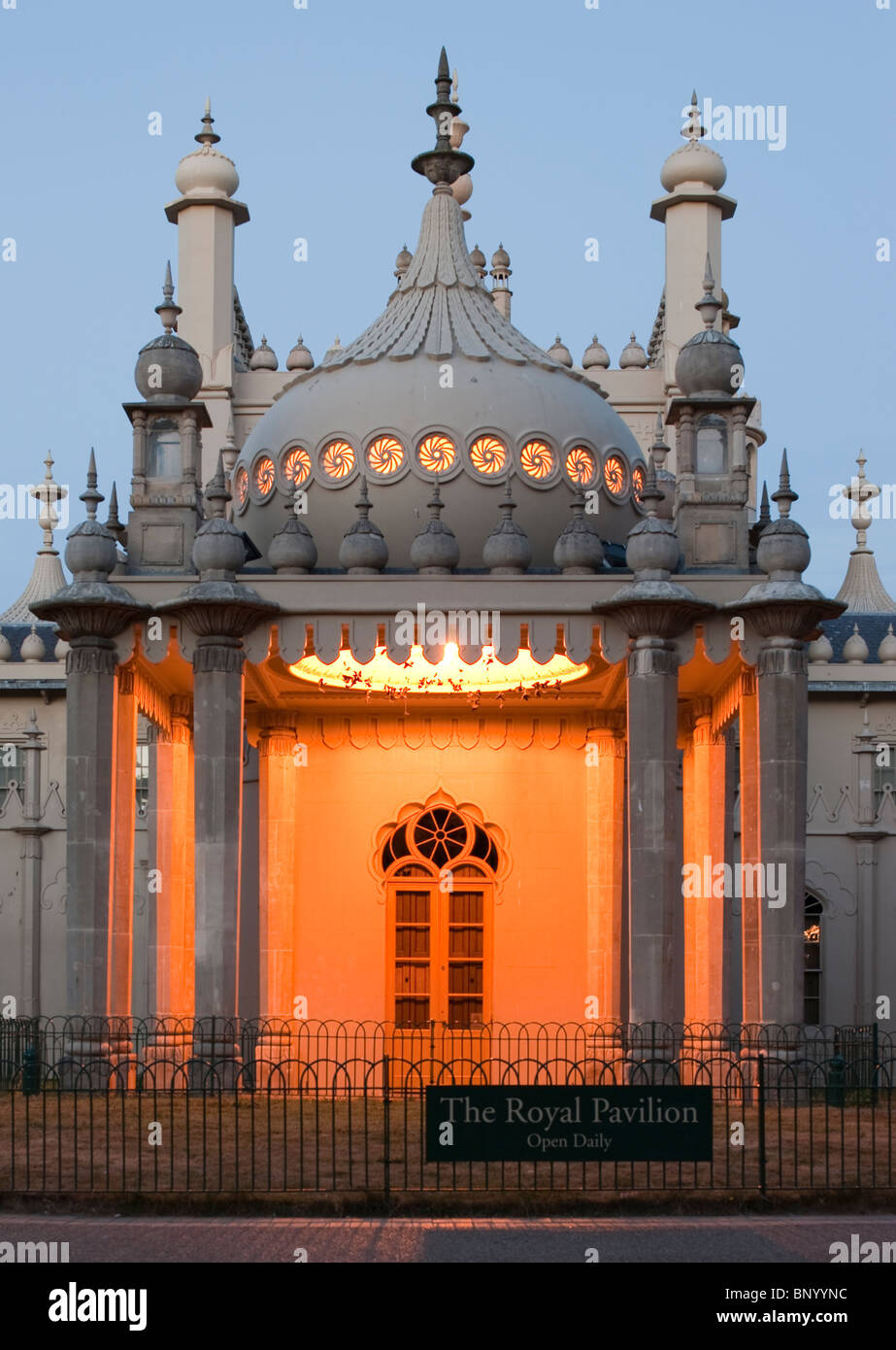 Royal Pavilion, Brighton. Built for the Prince Regent IV,), at the turn of the 19th