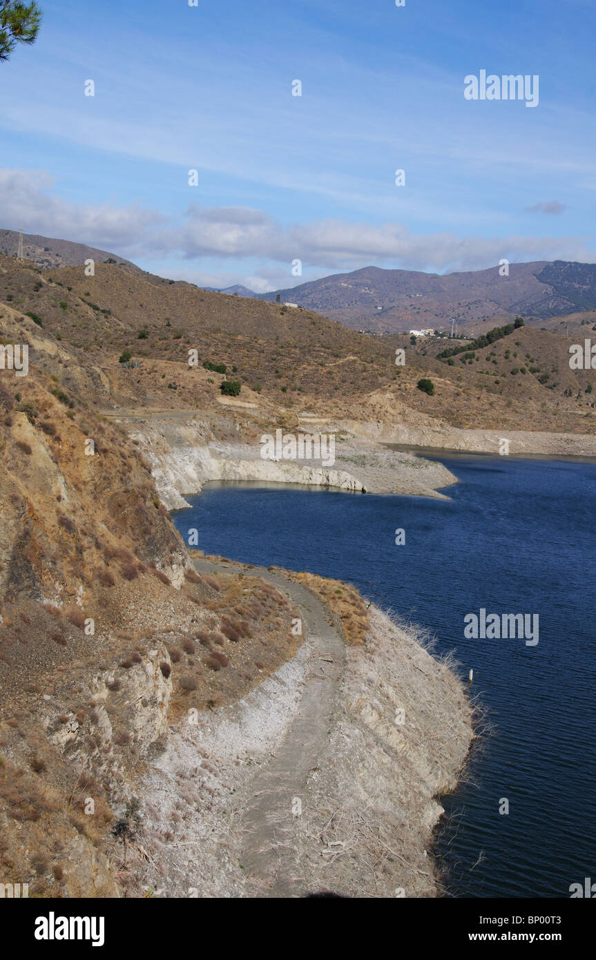 La Concepcion reservoir (Embalse del Limonero), Malaga, Costa del Sol, Malaga Province, Andalucia, Spain, Western Europe. Stock Photo