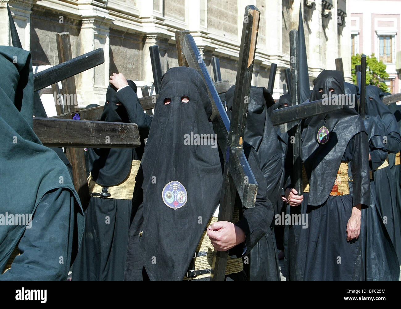 Brotherhood black penitents hi-res stock photography and images - Alamy