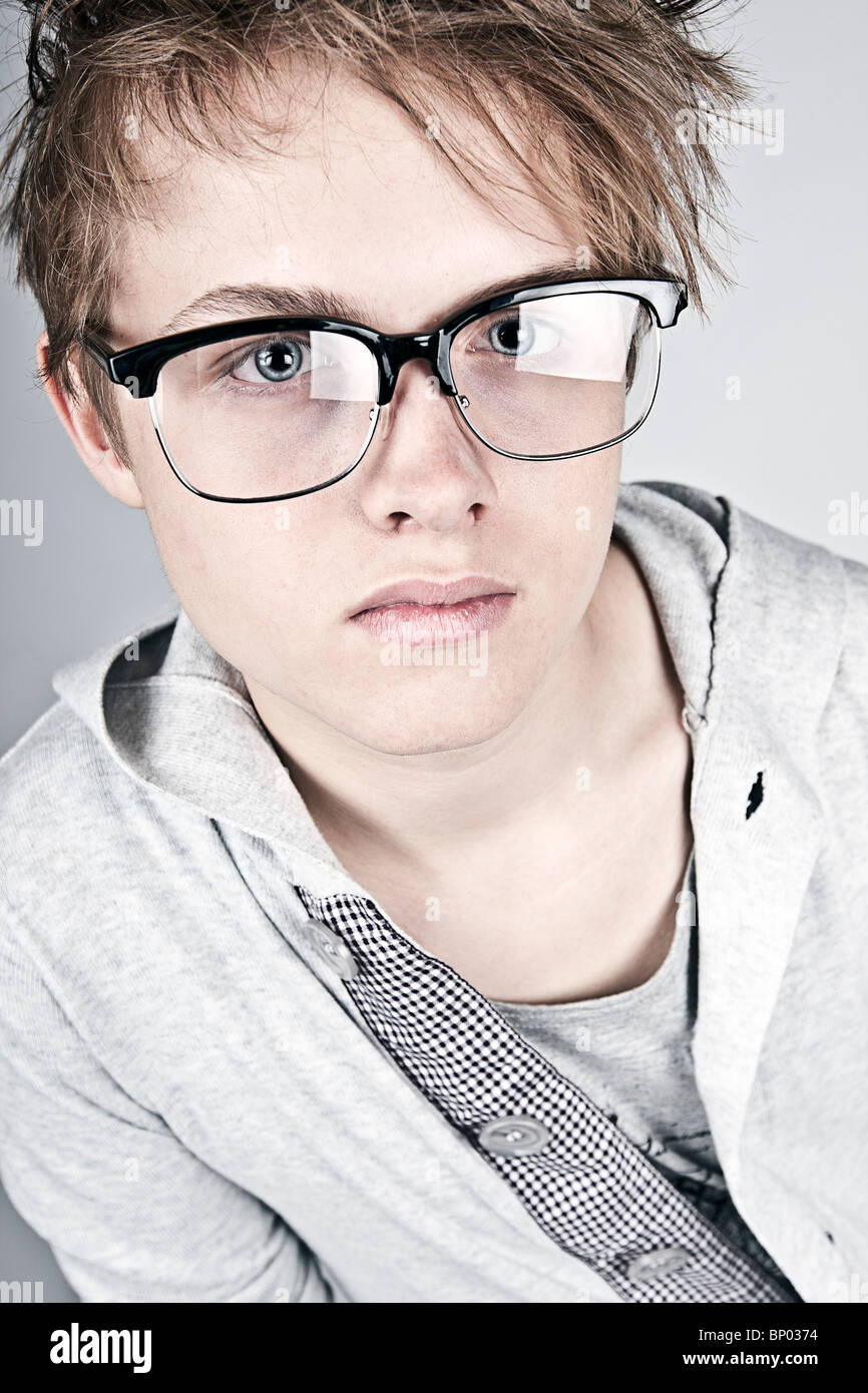 Gray-Toned Portrait of a Teenager: Capturing Quiet Resilience
