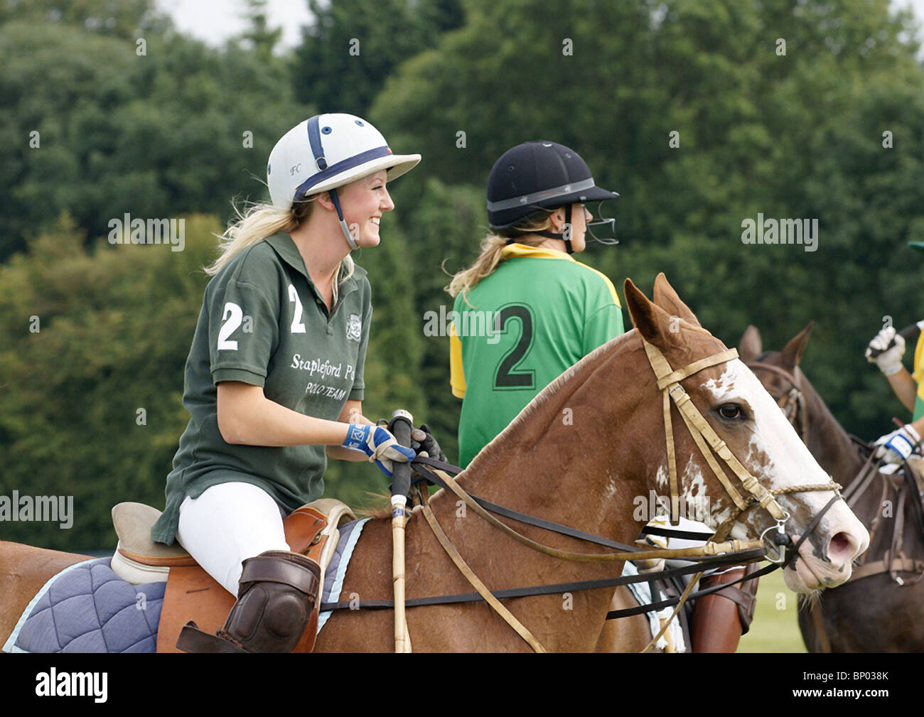 Felicia Collie" Handicap 0 Polo player Girl Female Woman Stock Photo - Alamy