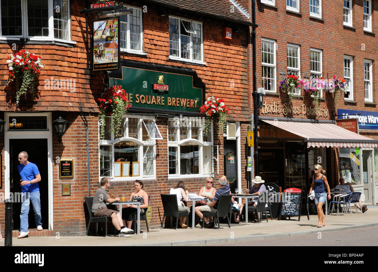 The Square Brewery a town centre pub & shops in Petersfield a Hampshire