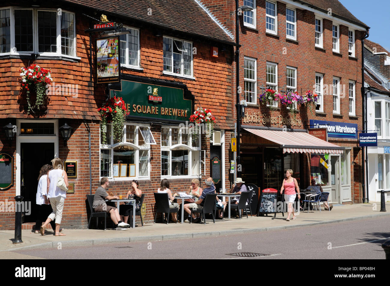 The Square Brewery a town centre pub & shops in Petersfield a Hampshire