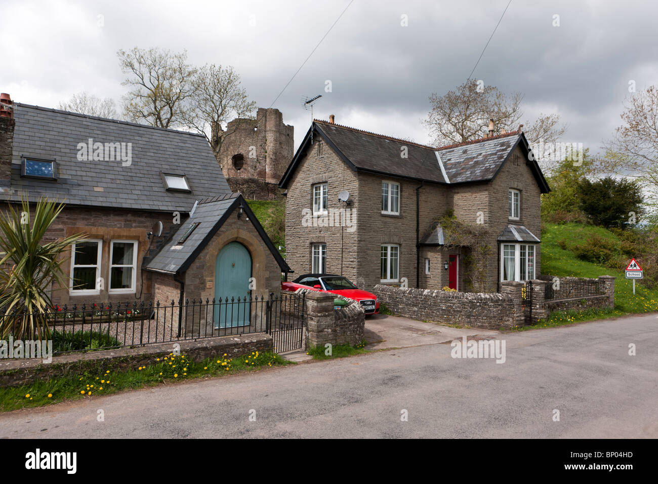 Longtown Castle. Herefordshire. Wales. GB. Europe Stock Photo Alamy