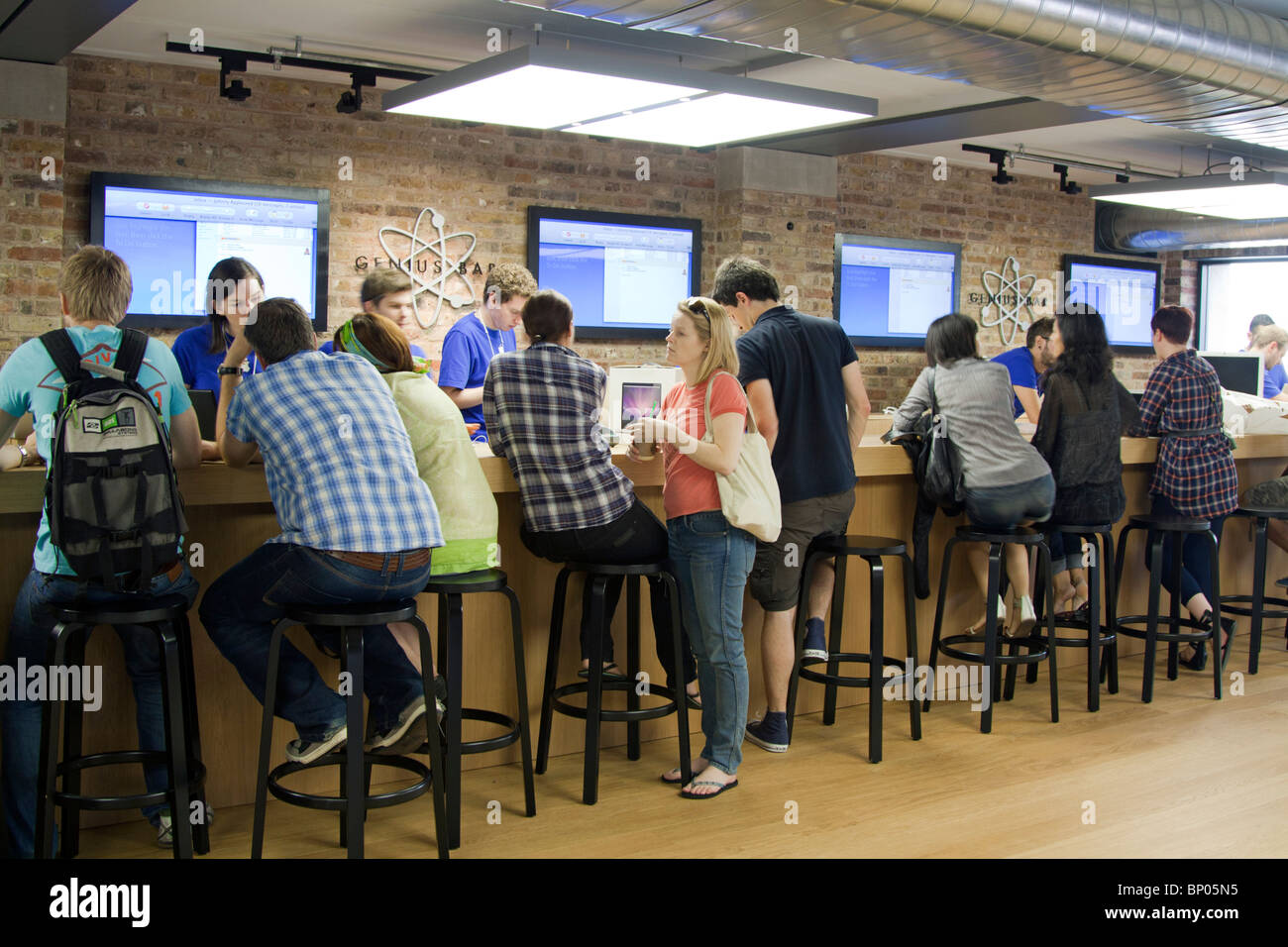 Apple Store - Covent Garden - London Stock Photo