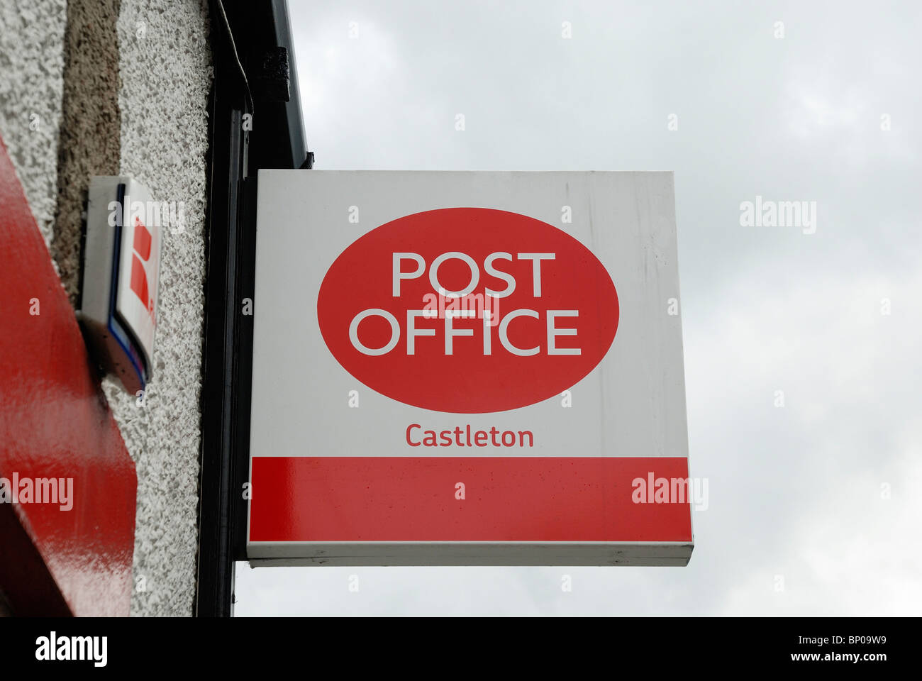 Castleton post office Derbyshire england UK Stock Photo Alamy