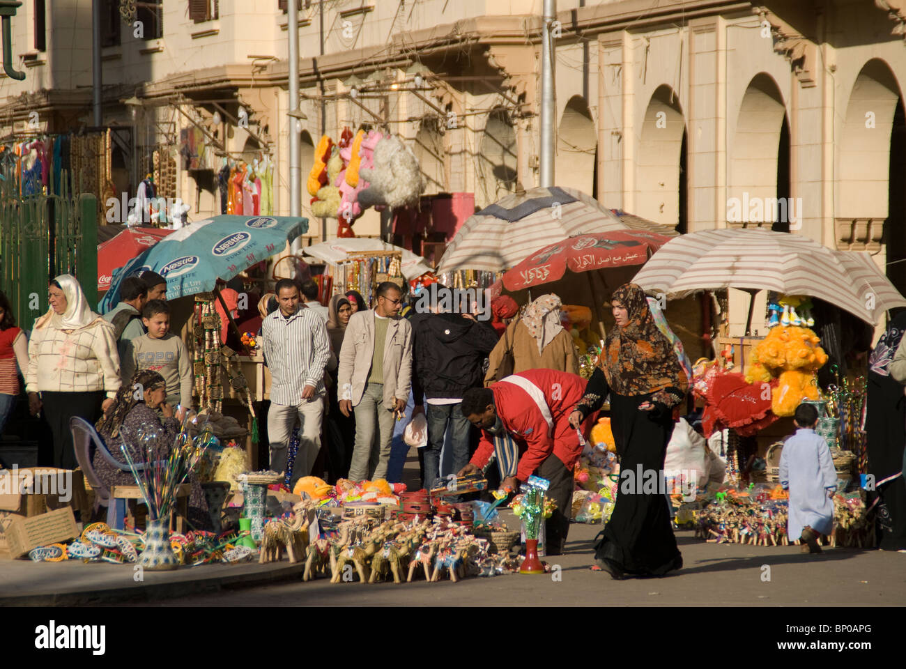Kahn al-Khalili market area, Cairo, Egypt, Africa. Stock Photo