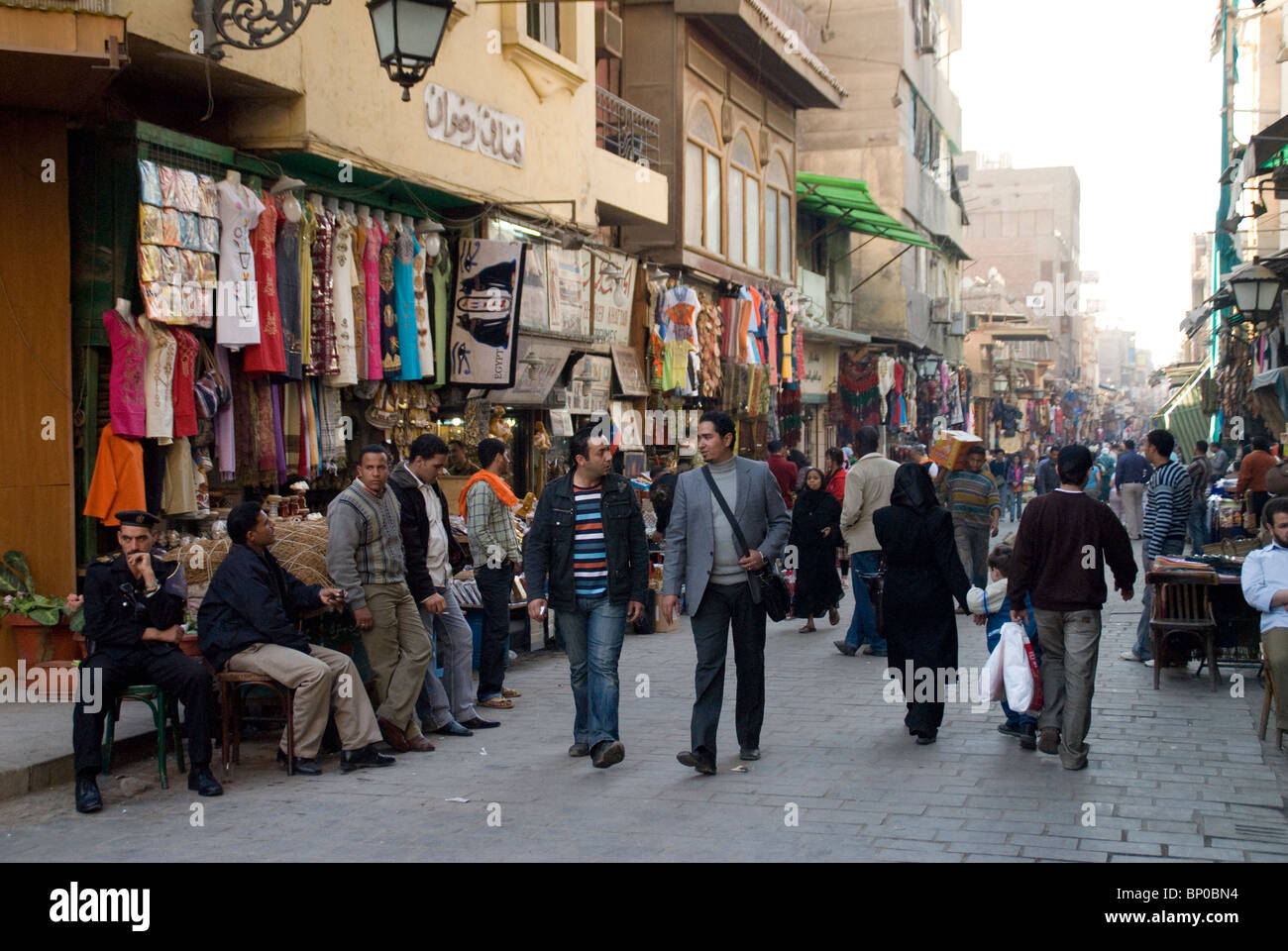 Kahn al-Khalili market area, Cairo, Egypt, Africa. Stock Photo