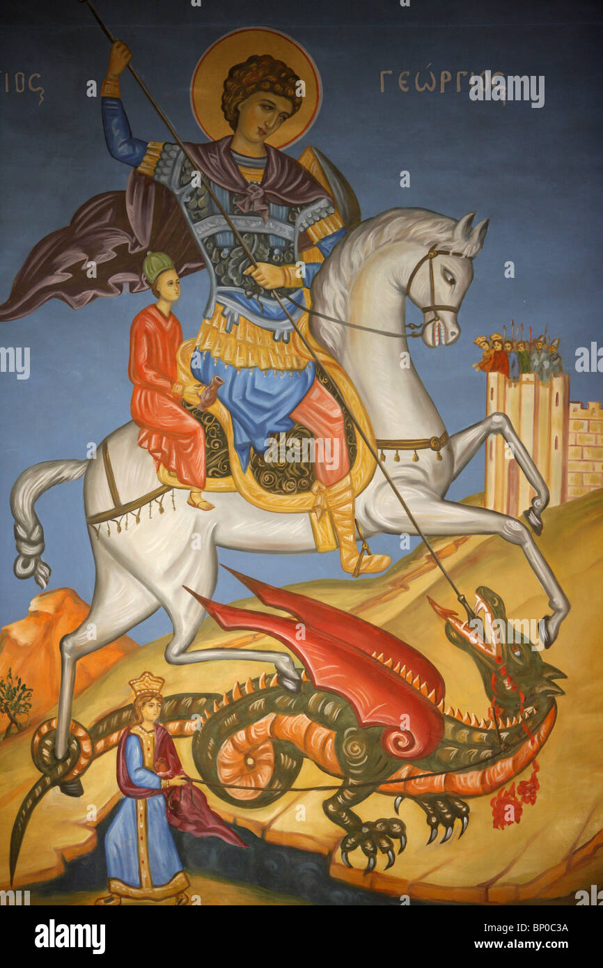 Saint george dragon life hi-res stock photography and images - Alamy