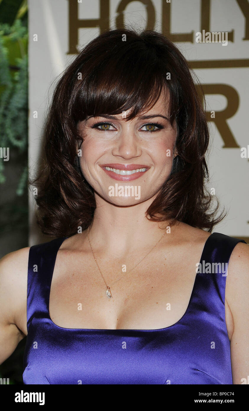 CARLA GUGINO  US TV and film actress in July 2010. See Description below. Photo Jeffrey Mayer Stock Photo