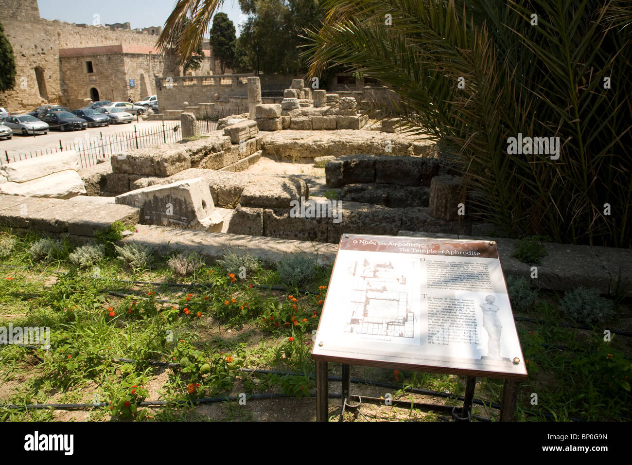 Sephardic Temple Rhodes Temple of Aphrodite, old town, Rhodes, Greece Stock Photo - Alamy