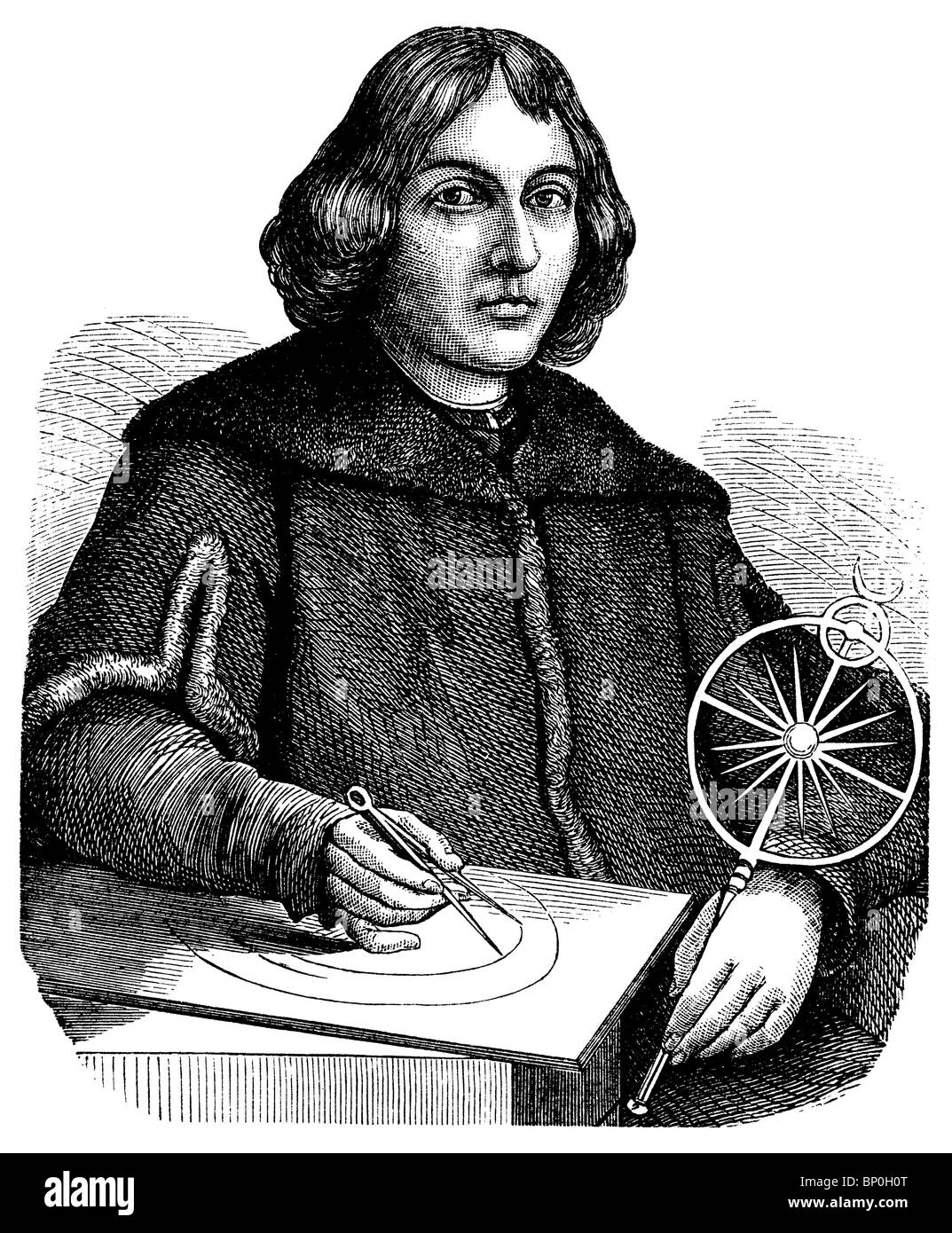 Nicolaus Copernicus 1473 1543 Renaissance Astronomer Stock Photo