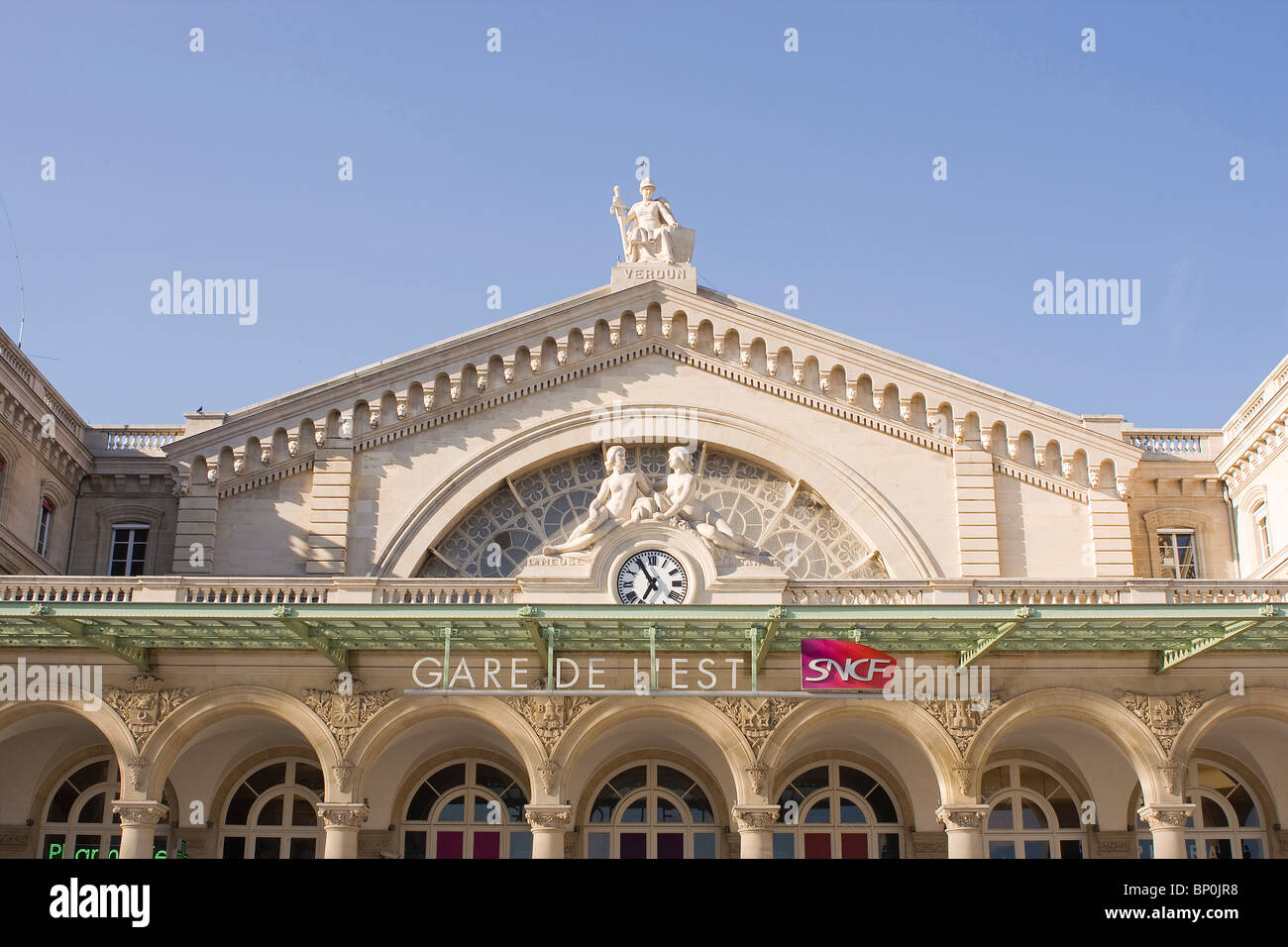 France, Paris, Gare de l'Est (railway station) Stock Photo
