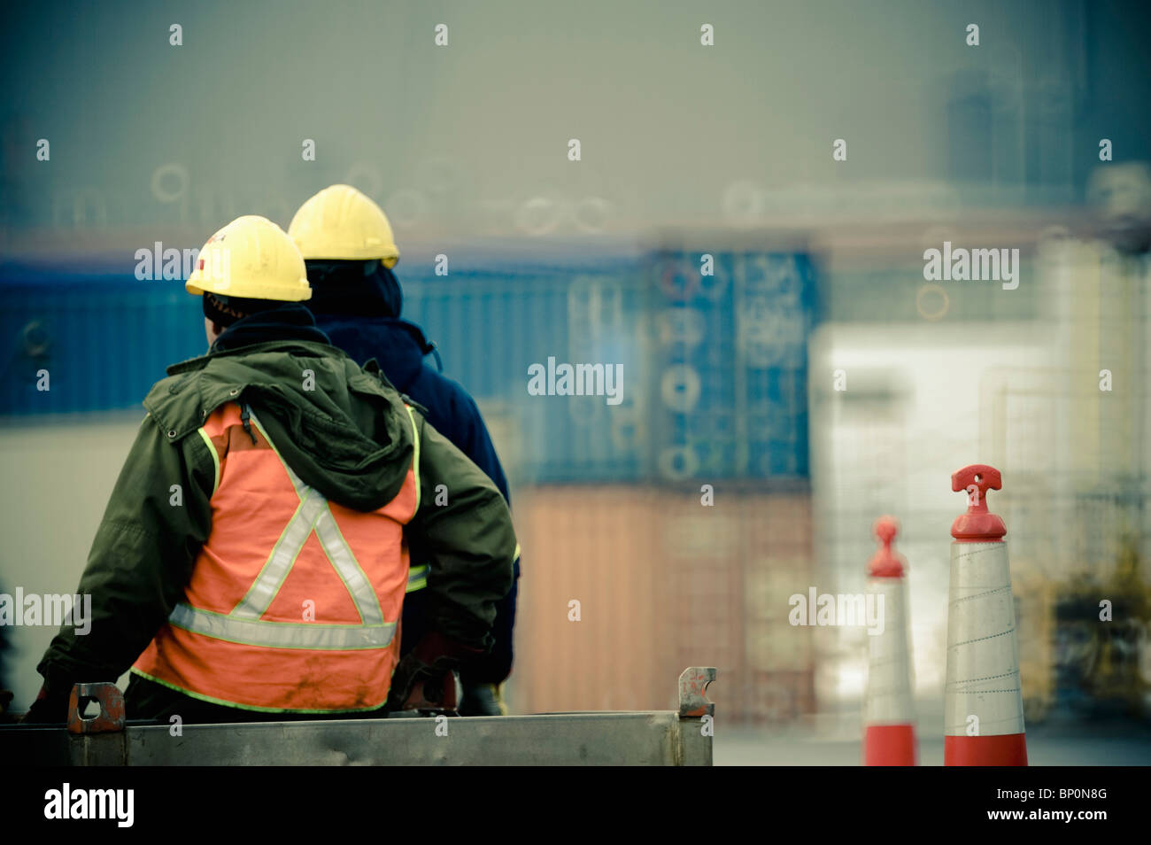 Container Harbour With Man High Resolution Stock Photography and Images ...