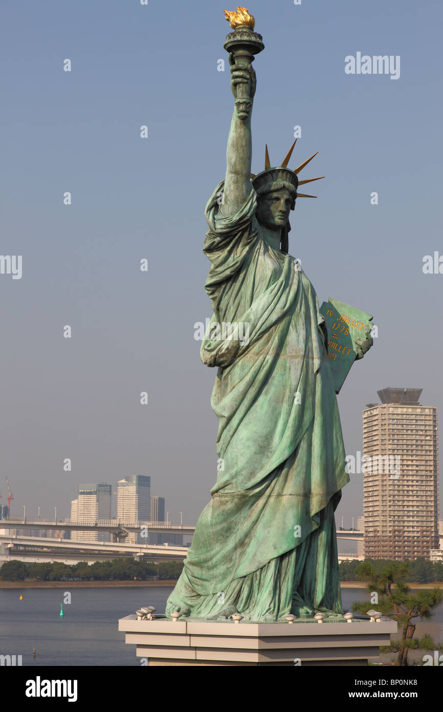 Statue of Liberty in Tokyo (There are 3 Statues of Liberty Tokyo, New