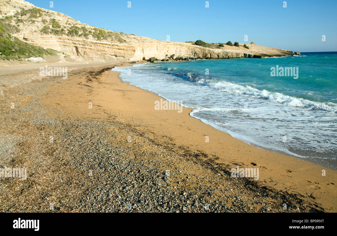 Fourni beach, Rhodes, Greece Stock Photo Alamy