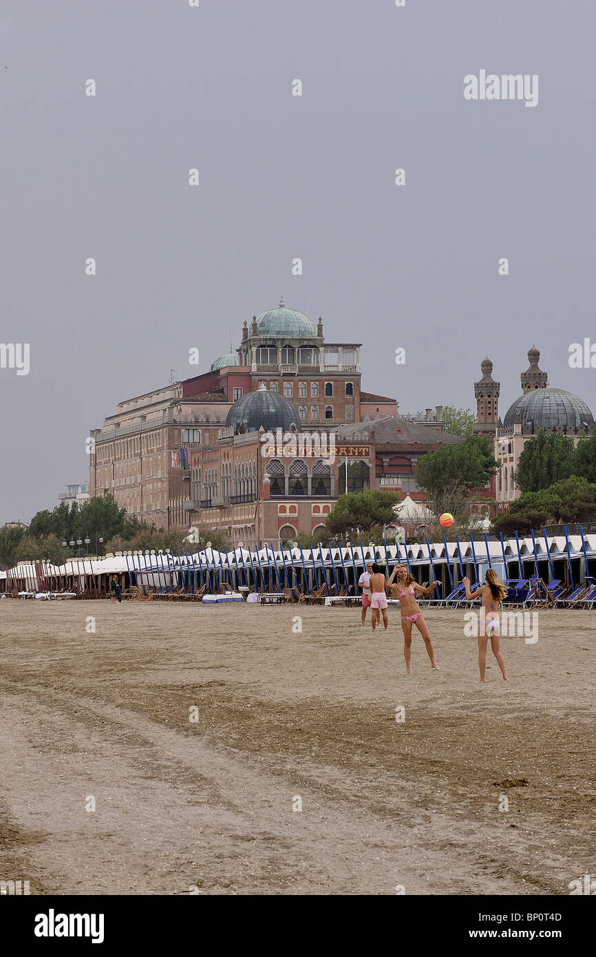 Italy, Veneto, Venice, Lido island Stock Photo