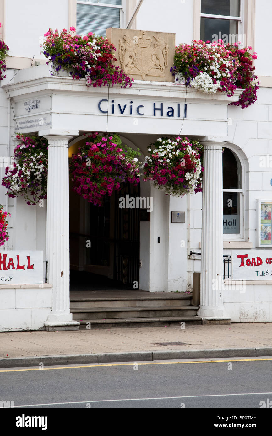 Civic Hall, Stratford upon Avon, England. Stock Photo