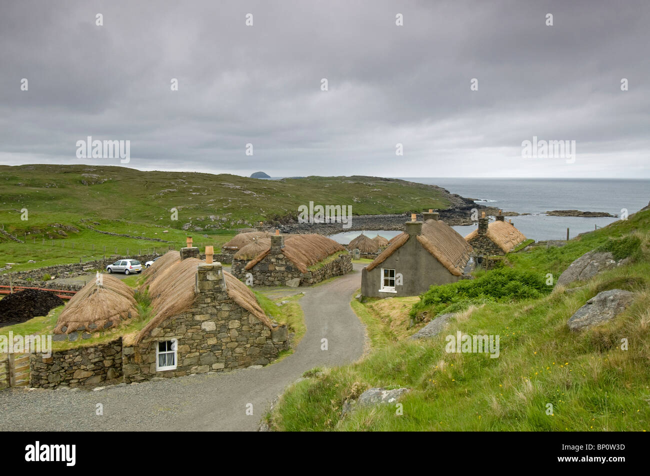 Thatched Cottages at the Carloway Blackhouse Village Isle of Lewis