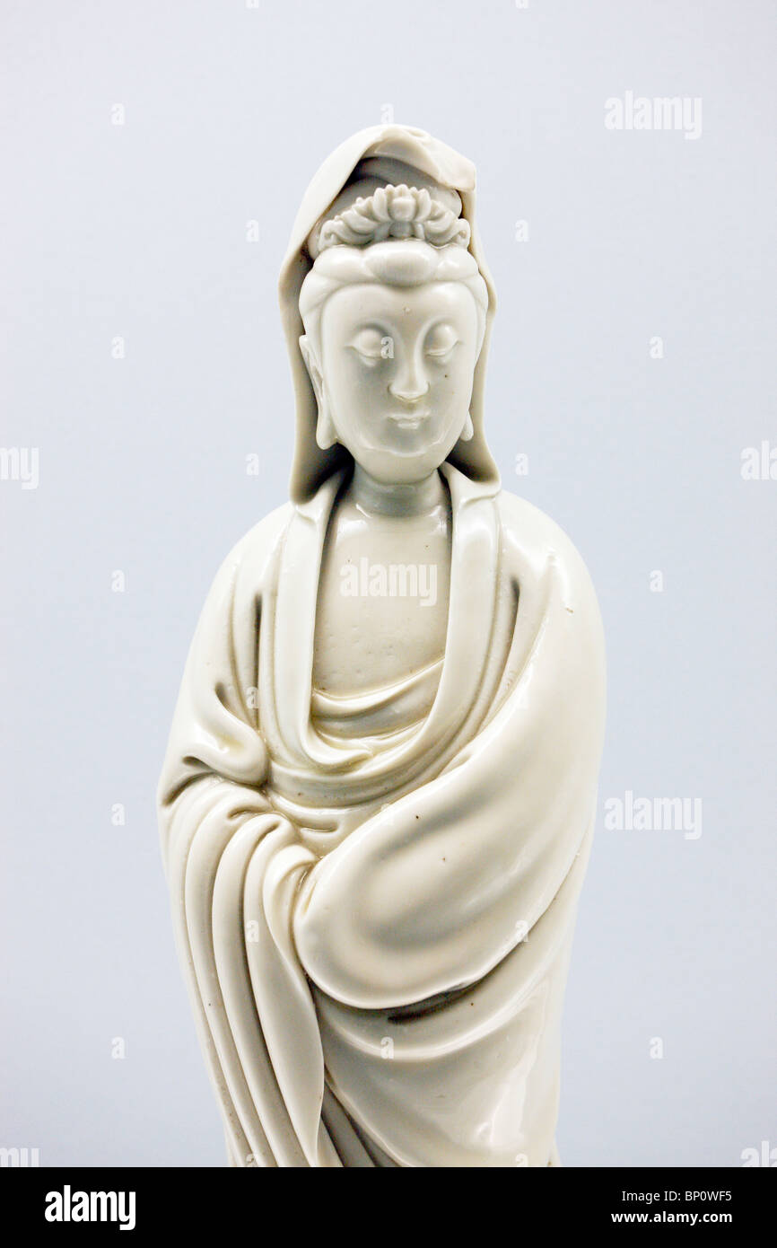 China, Shanghai museum, Ming era, statue of Bodhisattva Stock Photo